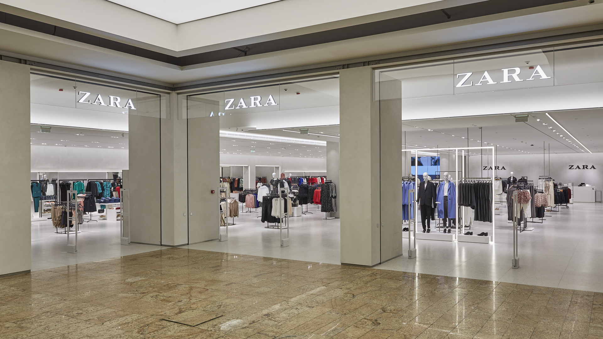 The largest Zara store in Lithuania 